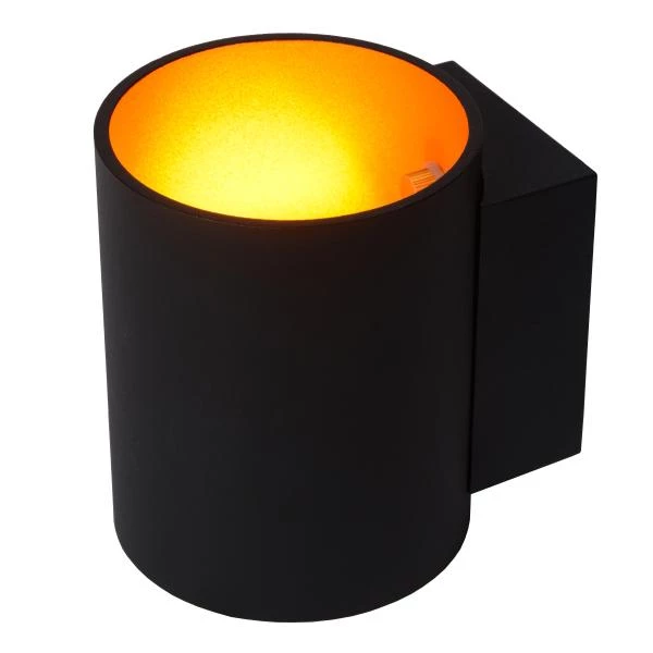 Lucide XERA - Wall light - Ø 8 cm - 1xG9 - Black - detail 5